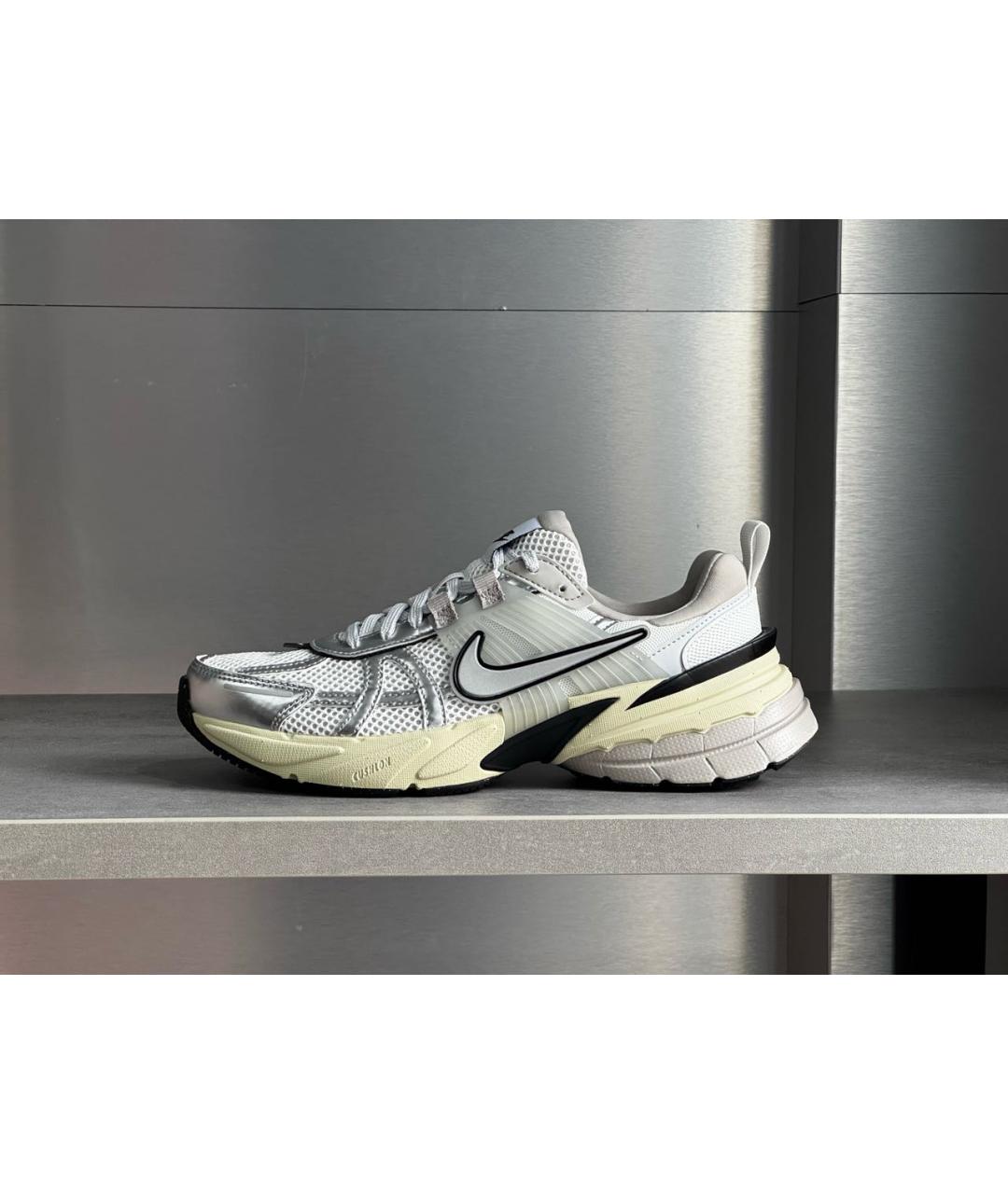 NIKE Серебряные низкие кроссовки / кеды, фото 9