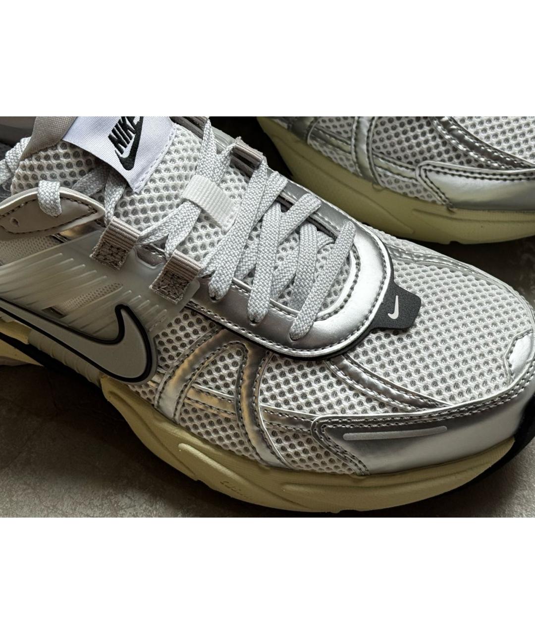 NIKE Серебряные низкие кроссовки / кеды, фото 7