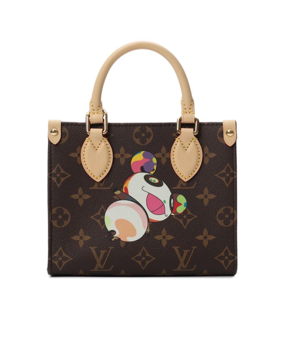 LOUIS VUITTON Коричневая сумка тоут, фото 7
