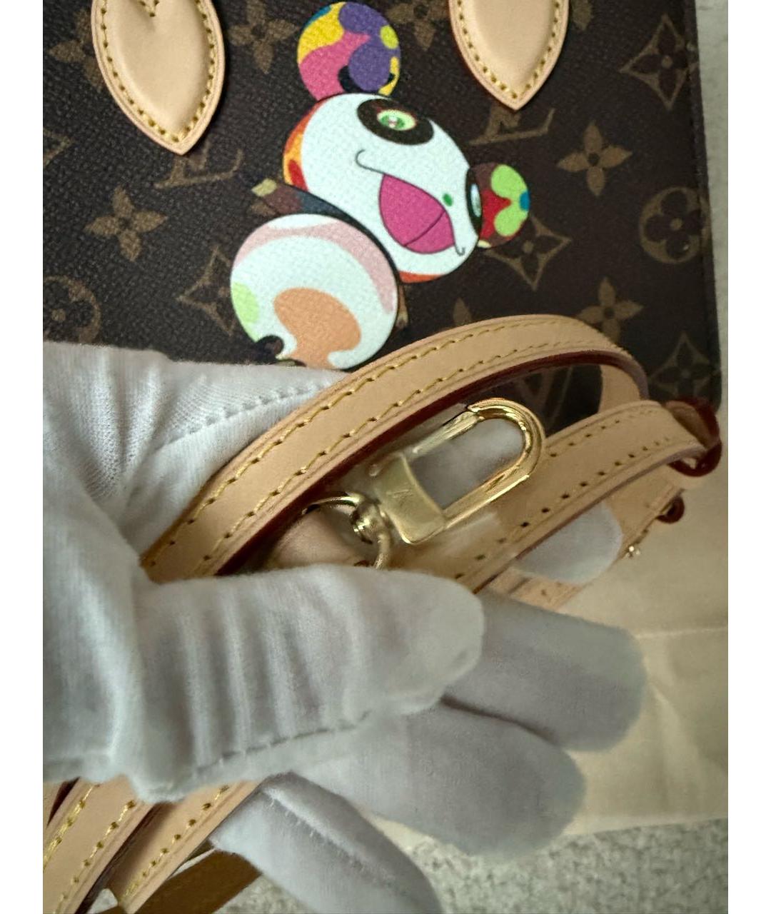 LOUIS VUITTON Коричневая сумка тоут, фото 6