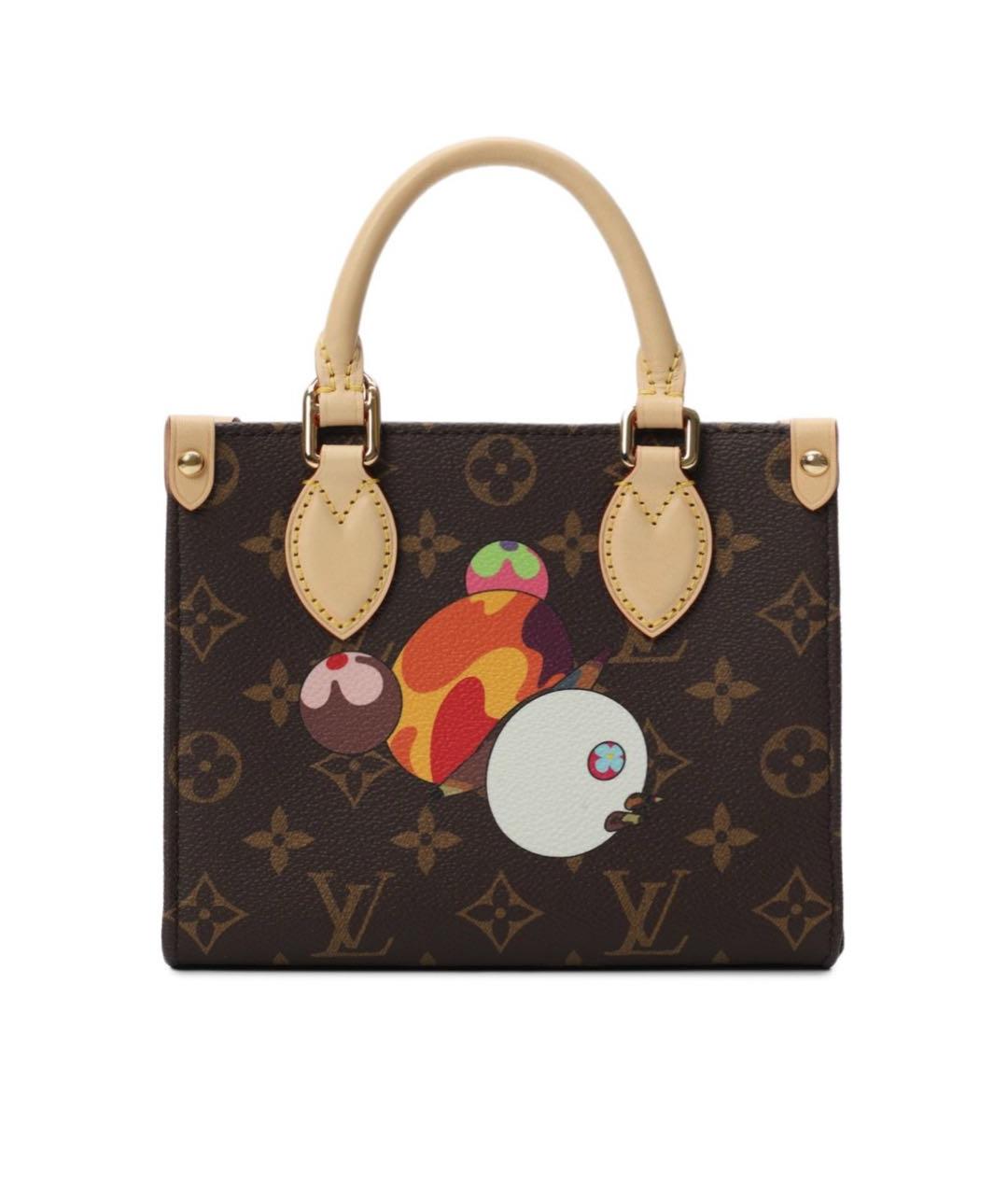 LOUIS VUITTON Коричневая сумка тоут, фото 2