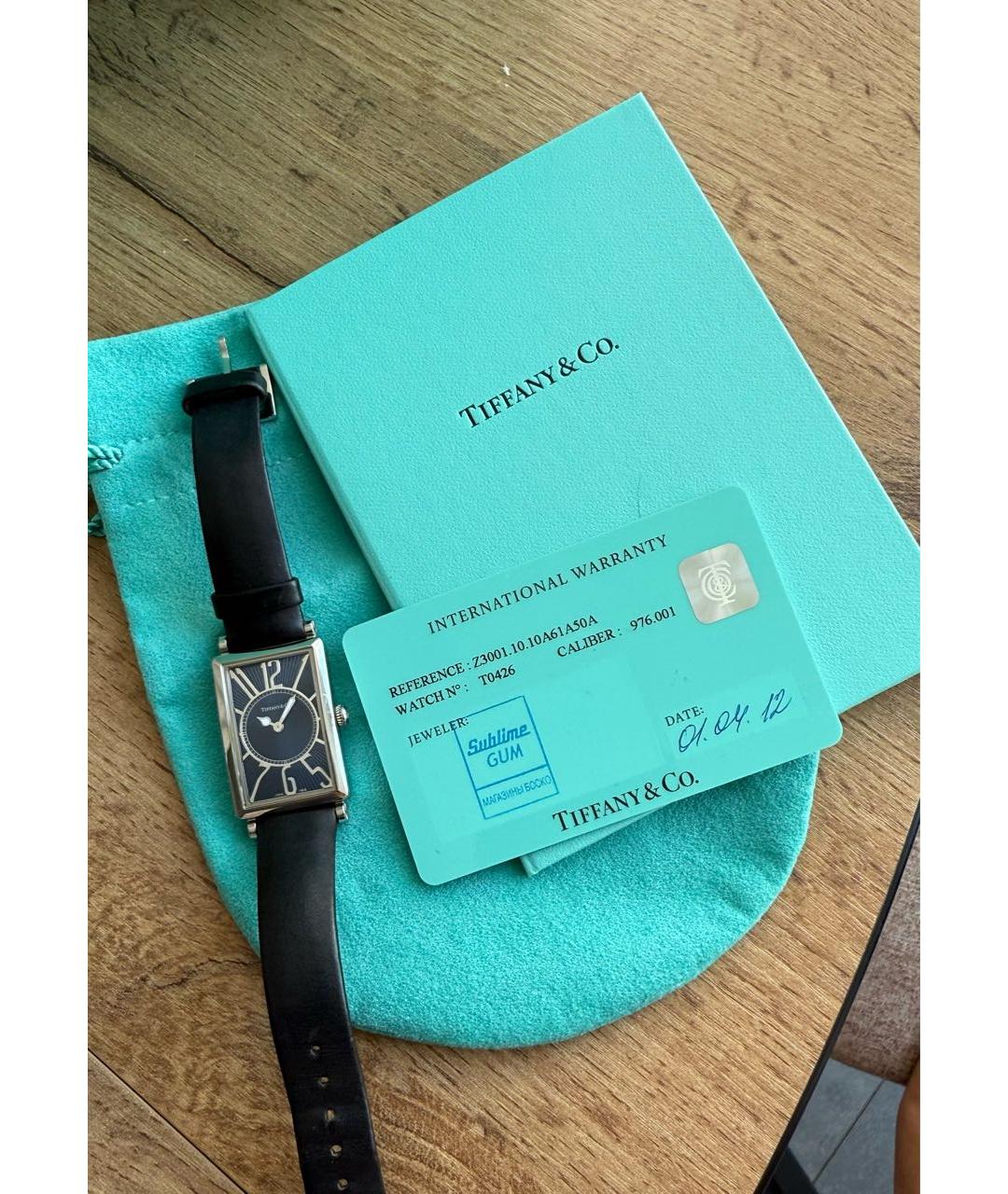 TIFFANY&CO Темно-синие часы, фото 8