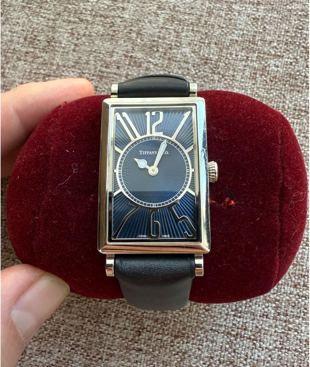 TIFFANY&CO Темно-синие часы, фото 2