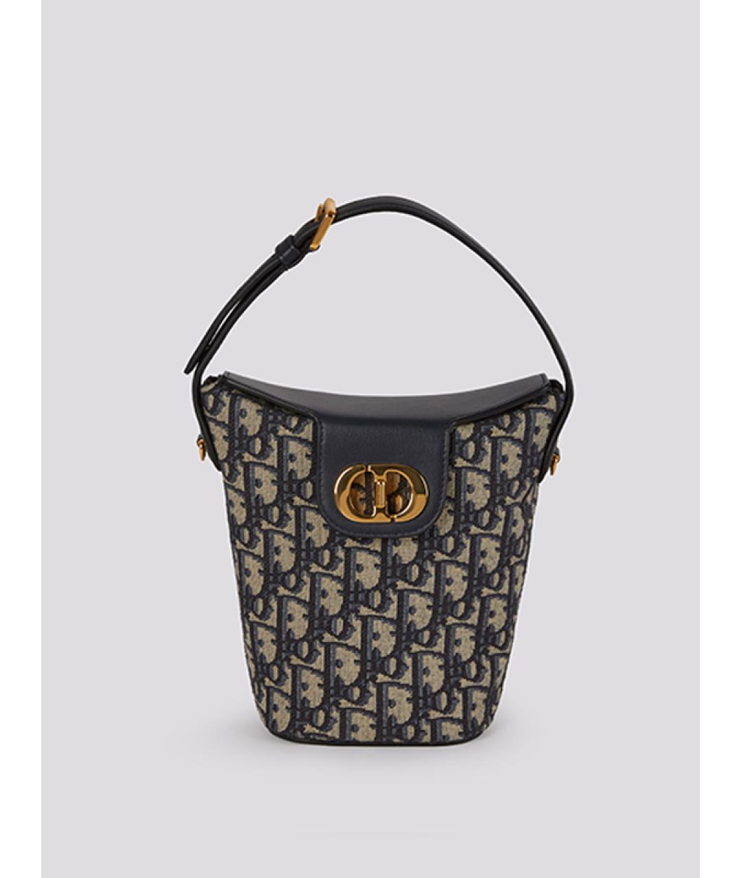 CHRISTIAN DIOR Синяя сумка с короткими ручками, фото 5