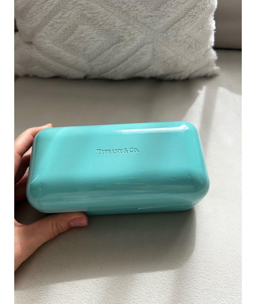 TIFFANY&CO Голубые солнцезащитные очки, фото 4