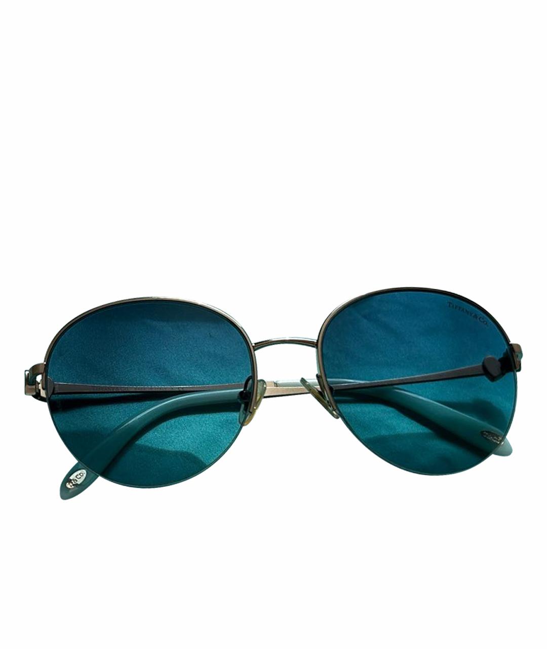 TIFFANY&CO Голубые солнцезащитные очки, фото 1