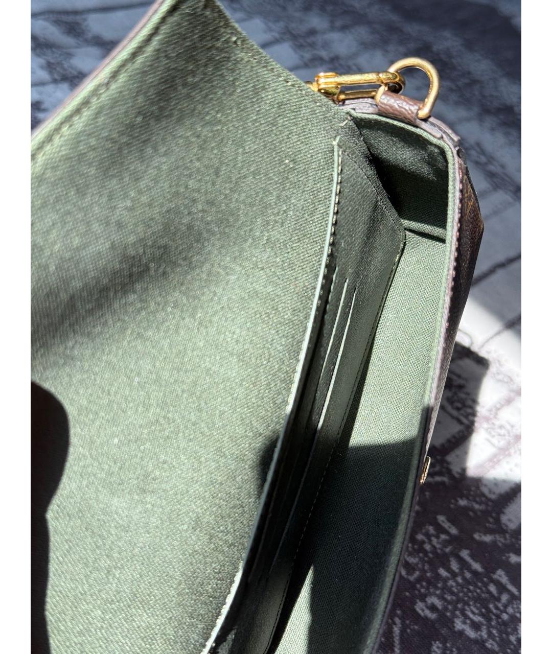 LOUIS VUITTON Коричневая сумка через плечо, фото 5