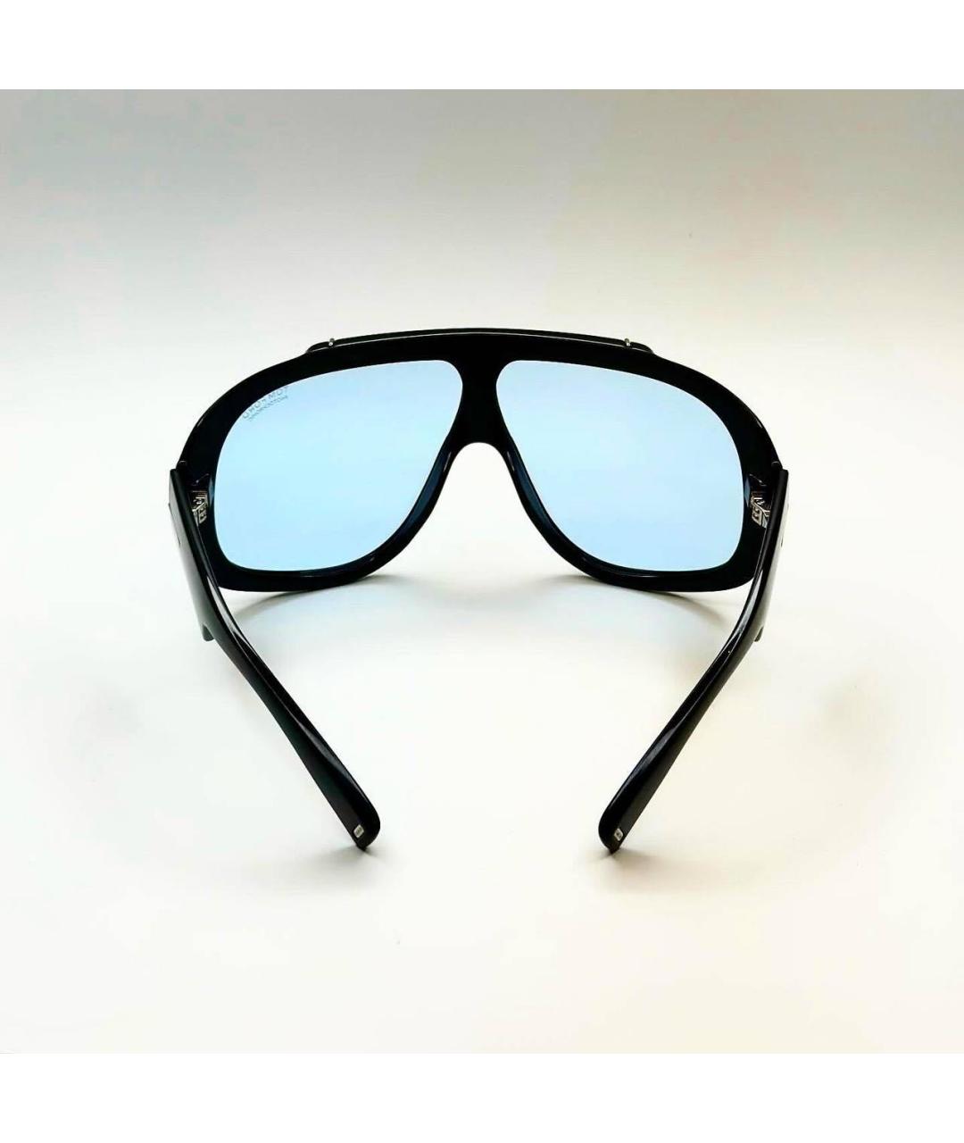 TOM FORD Черные пластиковые солнцезащитные очки, фото 3