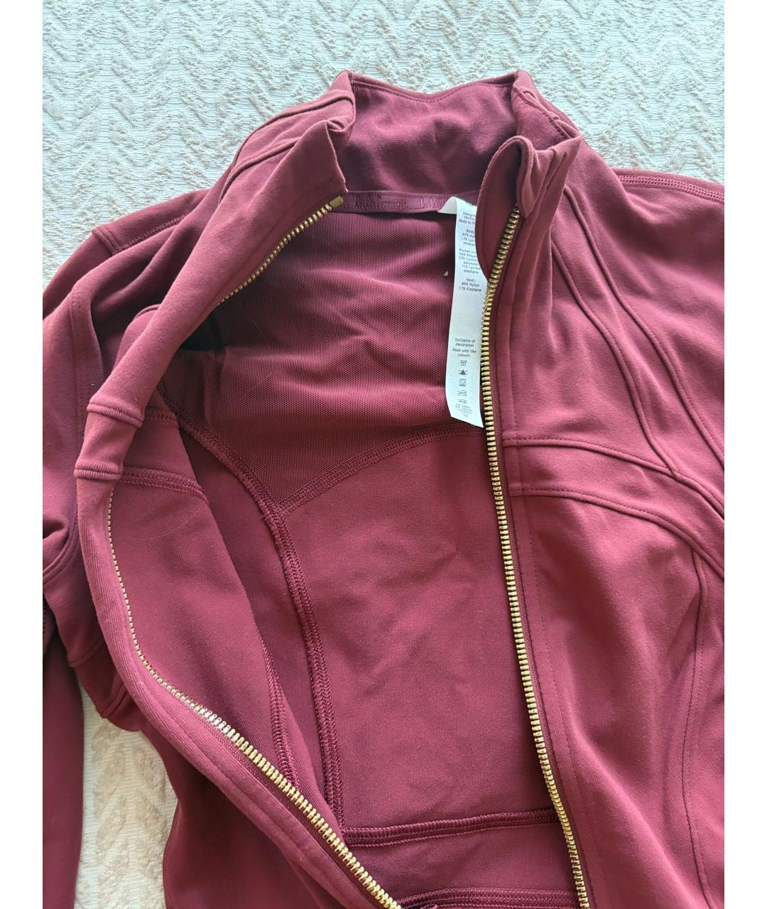 Lululemon Бордовый синтетический спортивные костюмы, фото 2