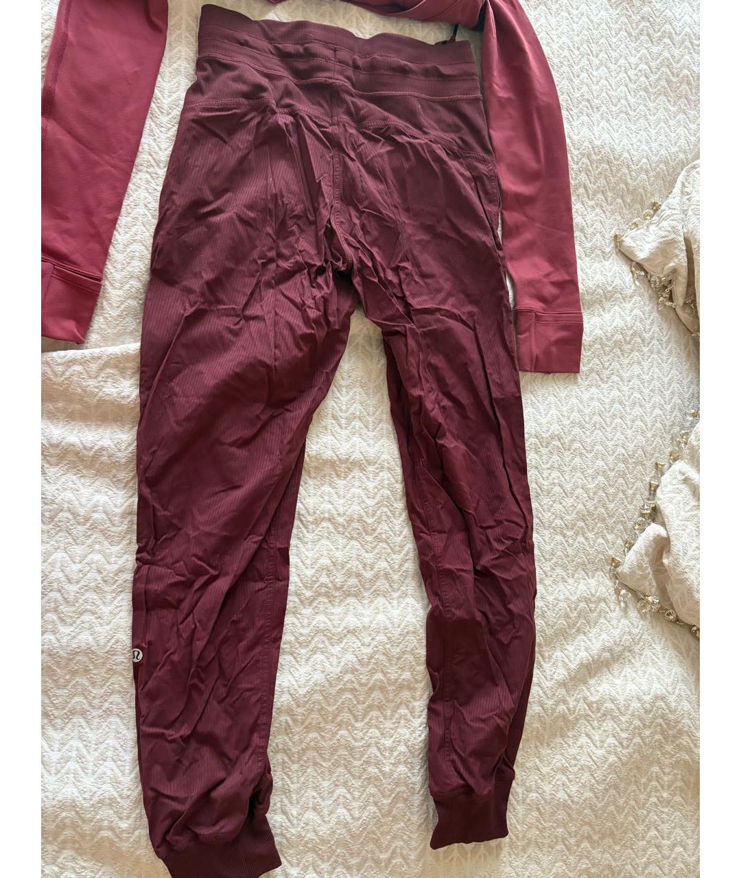 Lululemon Бордовый синтетический спортивные костюмы, фото 3