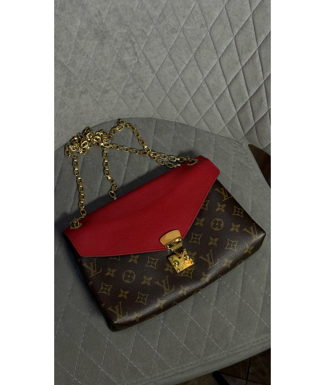 LOUIS VUITTON Коричневая сумка через плечо, фото 2