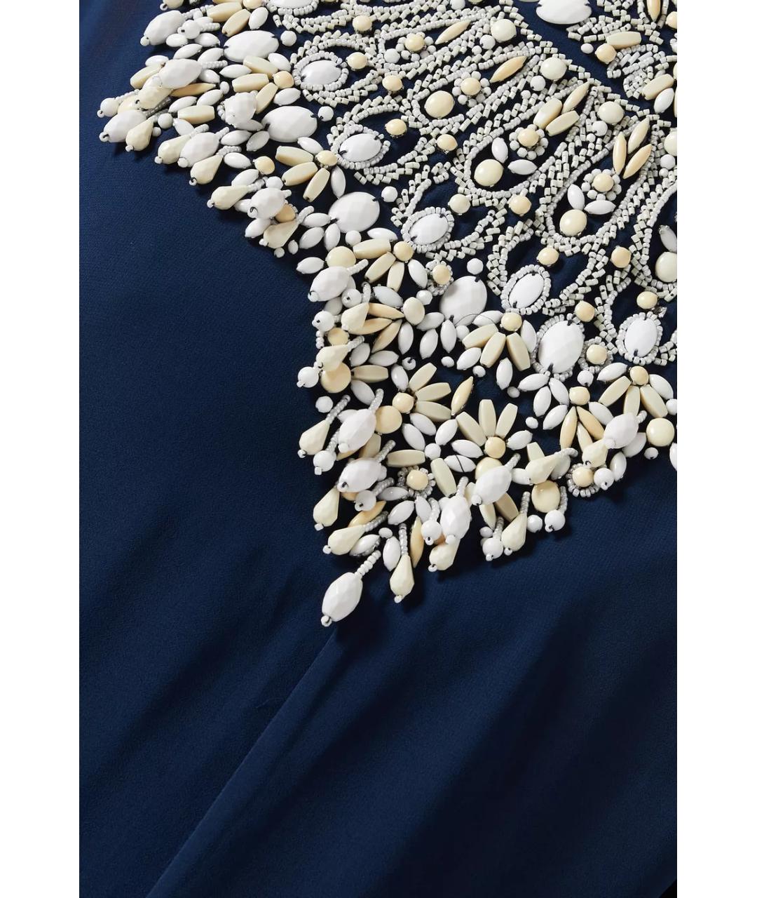 BADGLEY MISCHKA Темно-синее коктейльное платье, фото 7