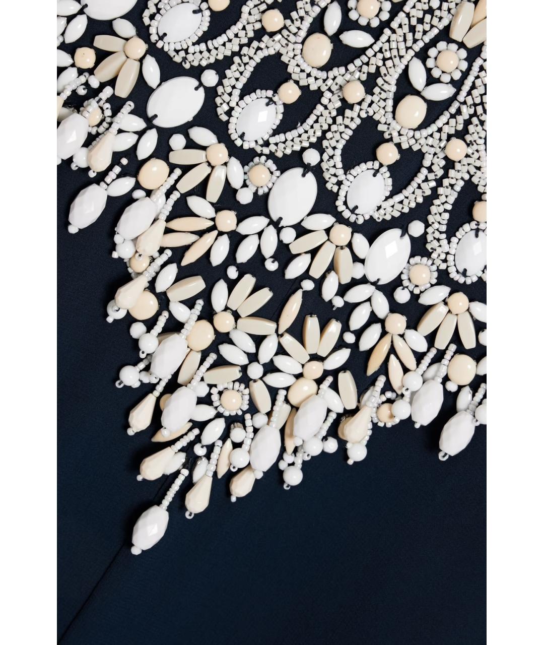 BADGLEY MISCHKA Темно-синее коктейльное платье, фото 6