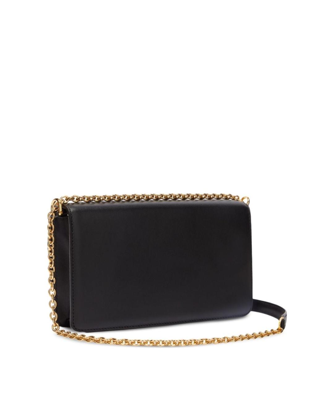 FURLA Черная кожаная сумка через плечо, фото 4