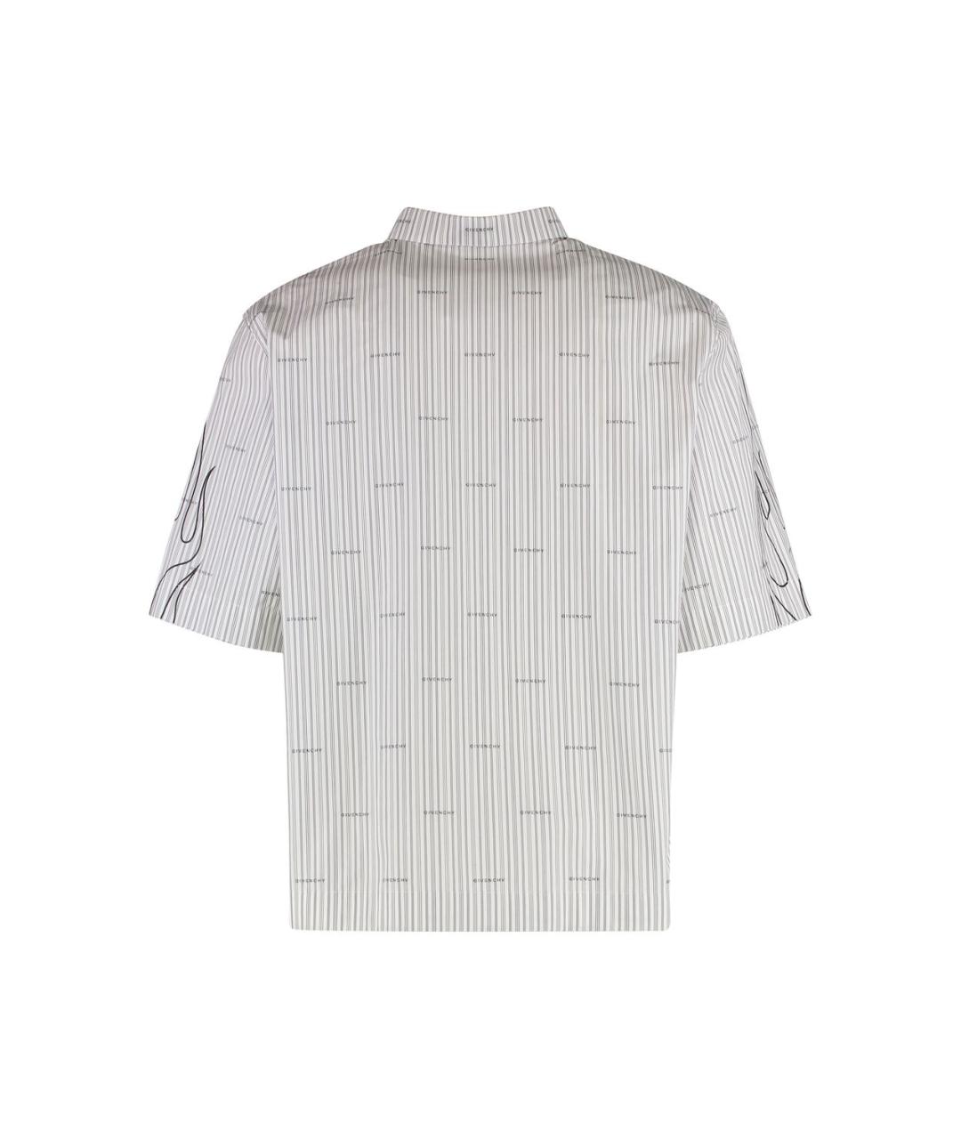 GIVENCHY Белая хлопковая кэжуал рубашка, фото 2