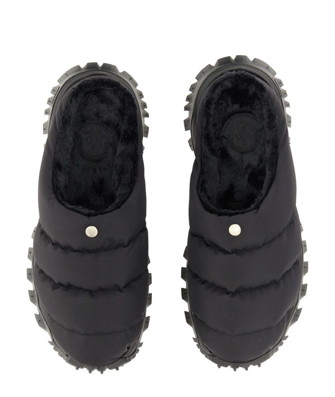 MONCLER Черные мюли, фото 2