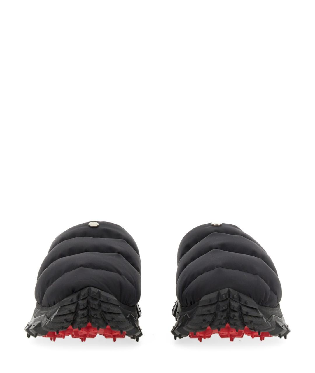 MONCLER Черные мюли, фото 4