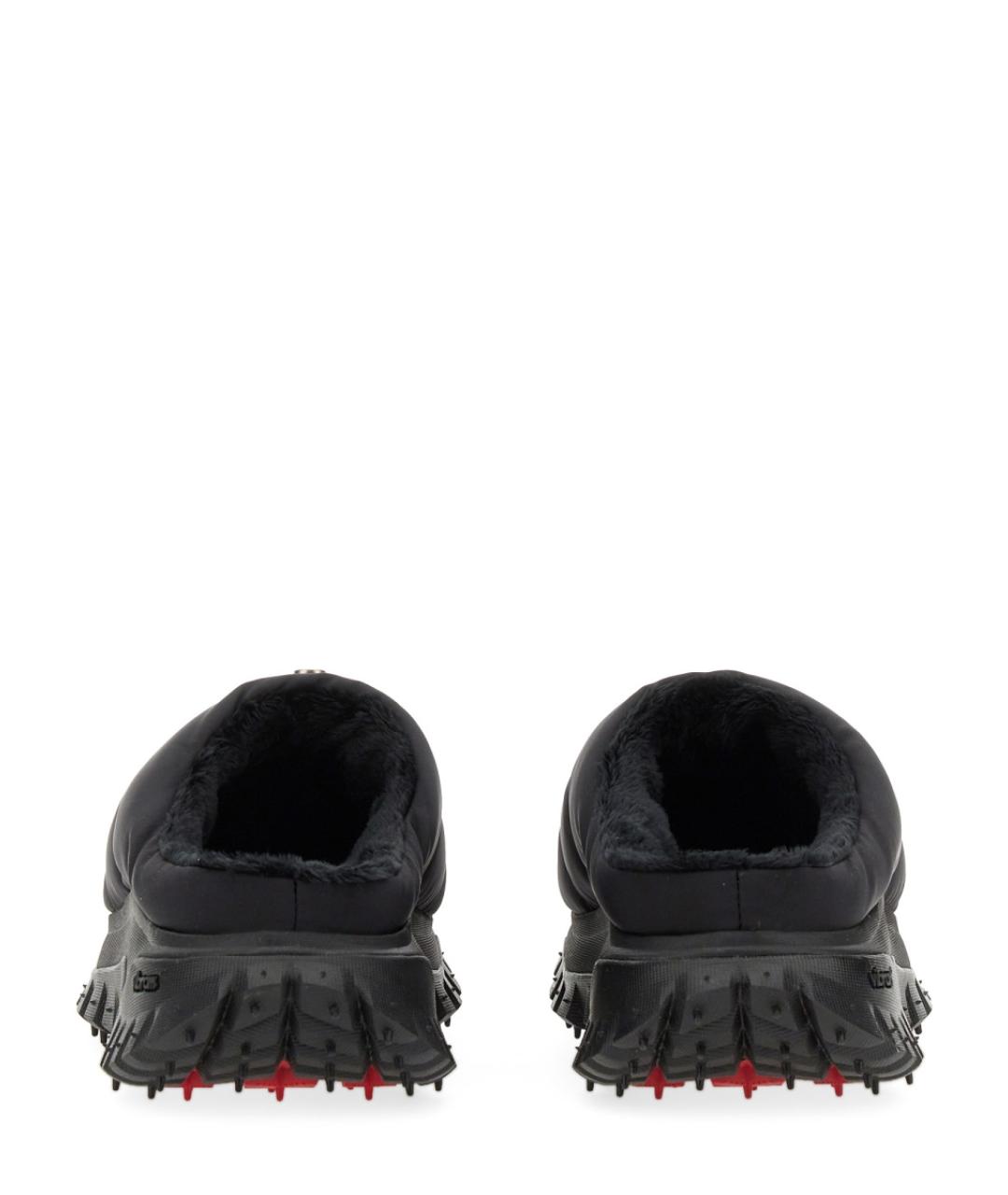 MONCLER Черные мюли, фото 3