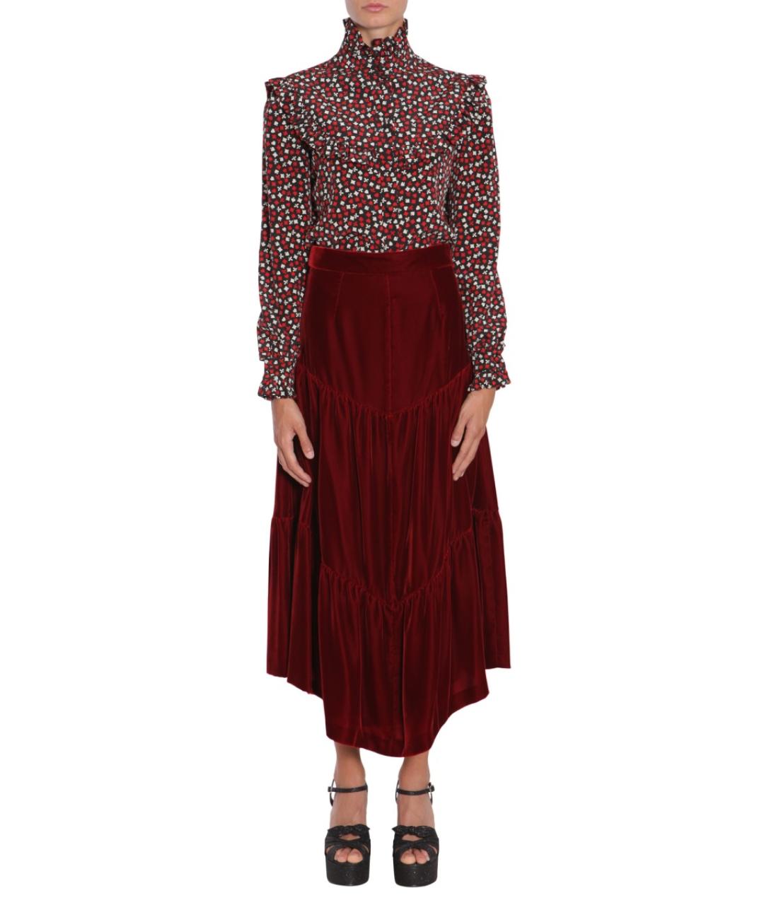 SAINT LAURENT Шелковая рубашка, фото 2