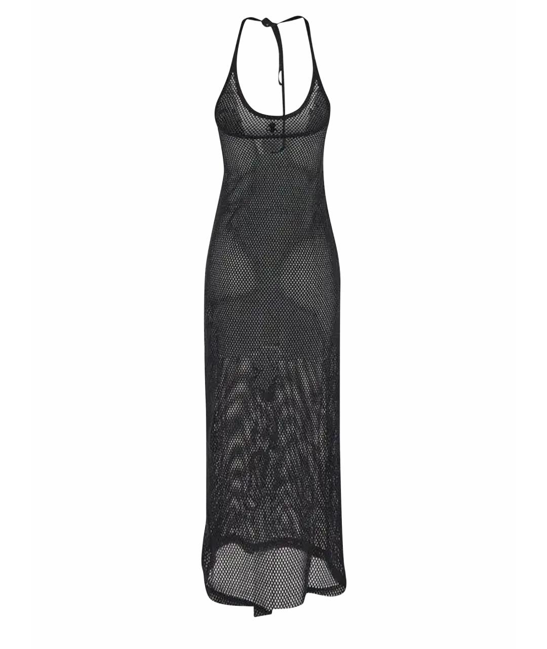 COURREGES Черное хлопковое платье, фото 1