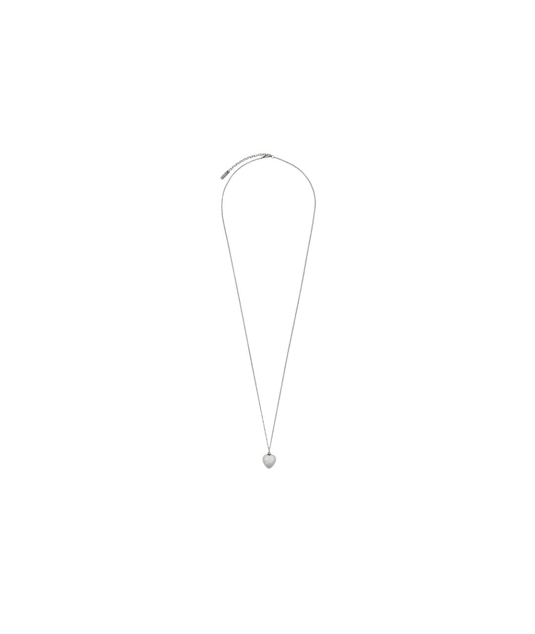 SAINT LAURENT Серебряная металлическая цепочка/подвеска, фото 2