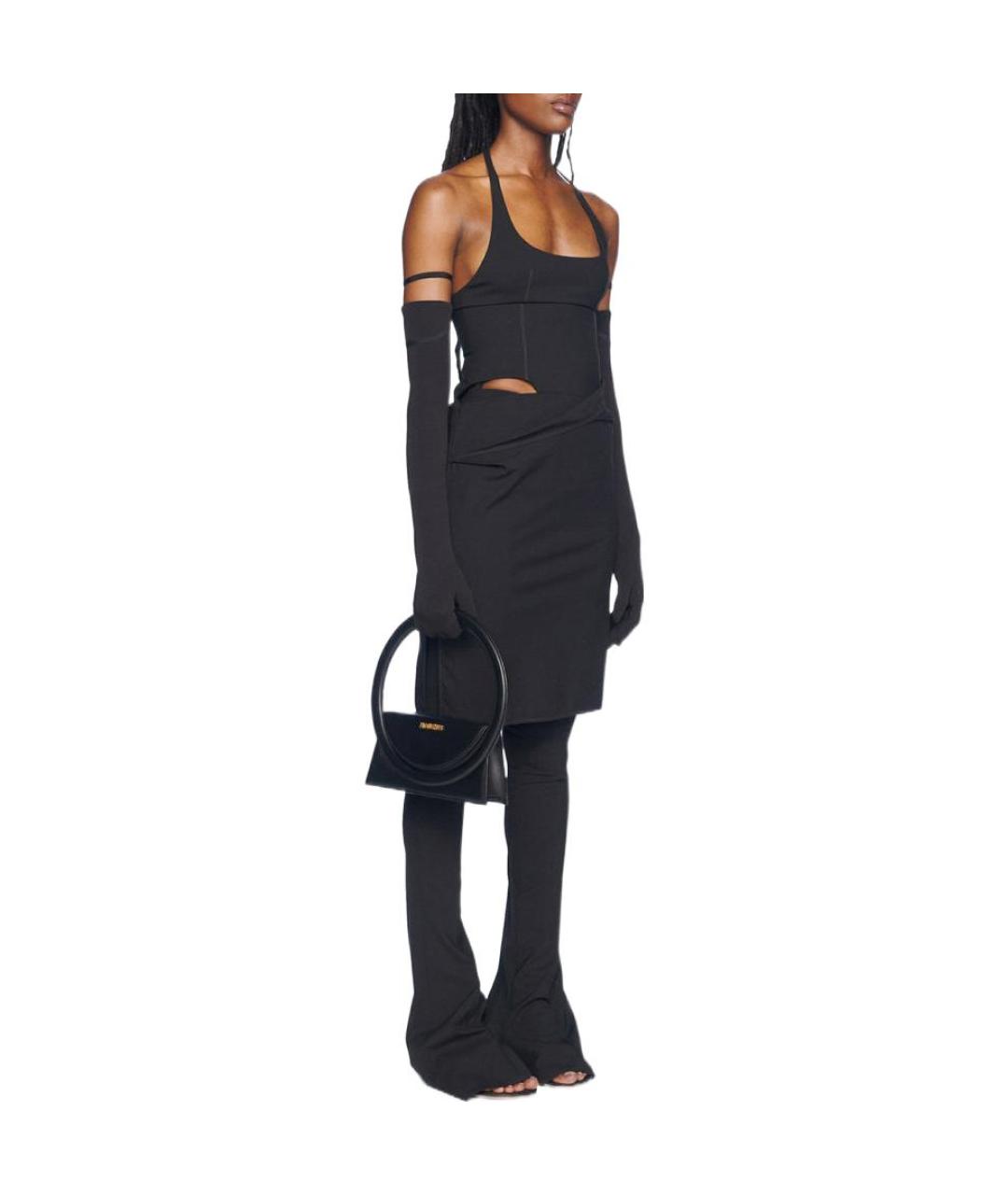 JACQUEMUS Черное повседневное платье, фото 3