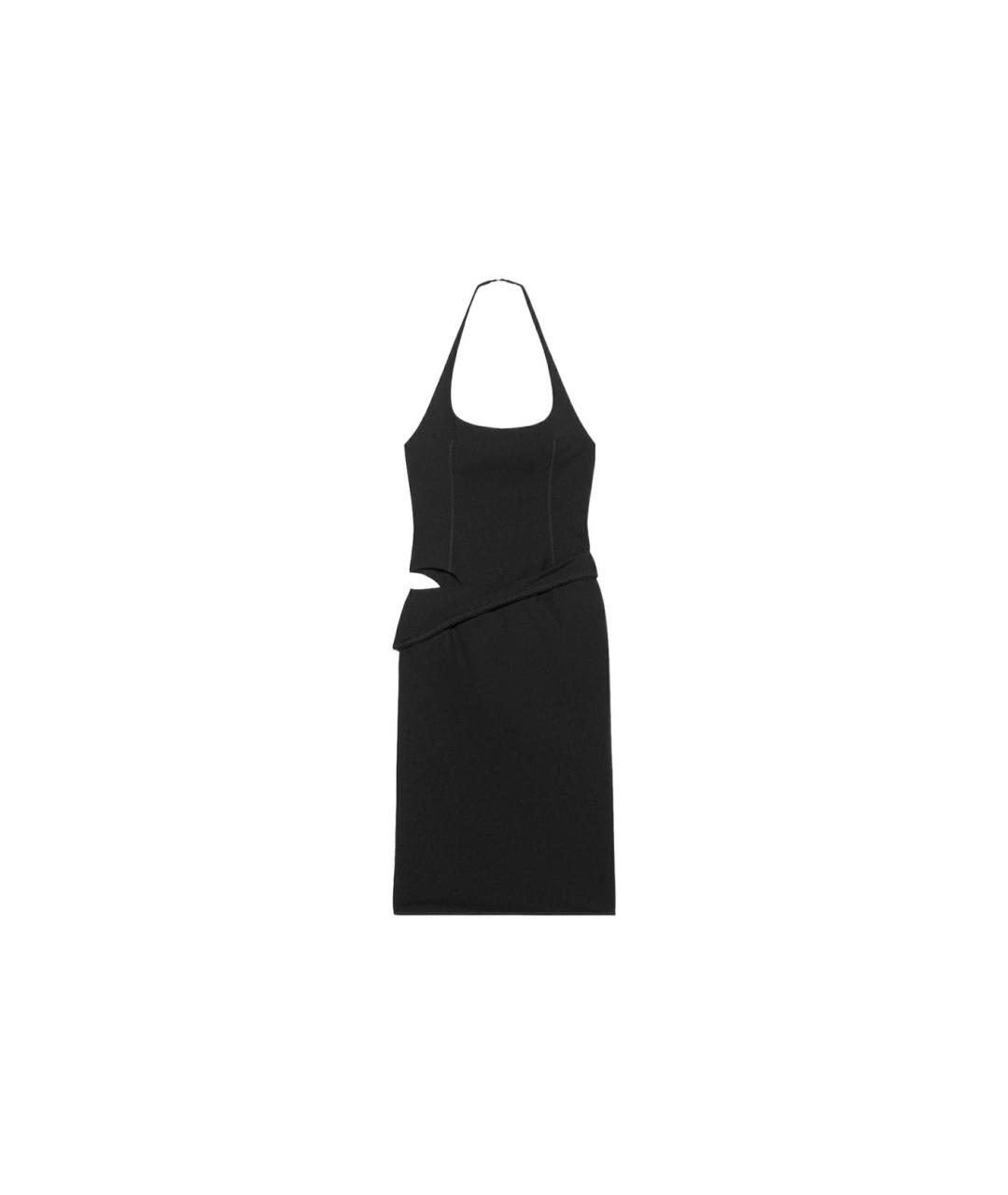 JACQUEMUS Черное повседневное платье, фото 1