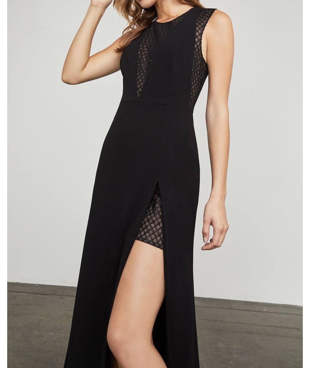 BCBG MAXAZRIA Черное полиэстеровое вечернее платье, фото 2