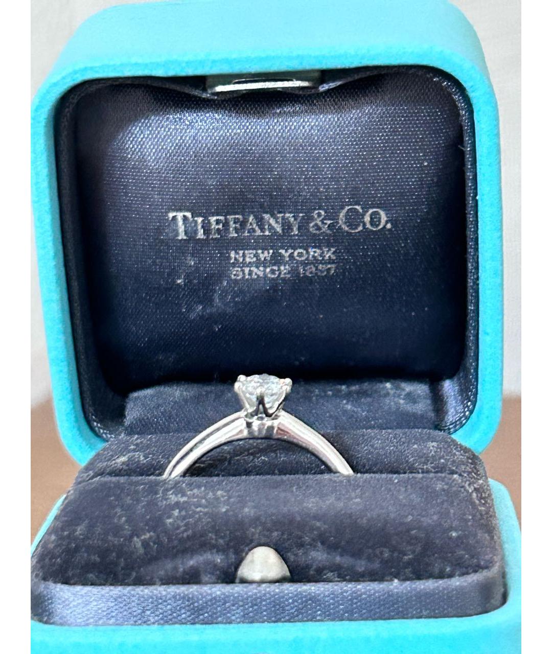 TIFFANY&CO Платиновое кольцо, фото 5