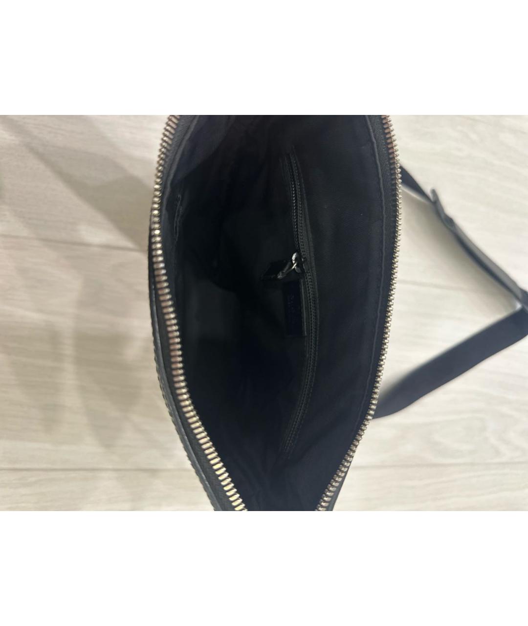 GUCCI Бежевая кожаная поясная сумка, фото 4