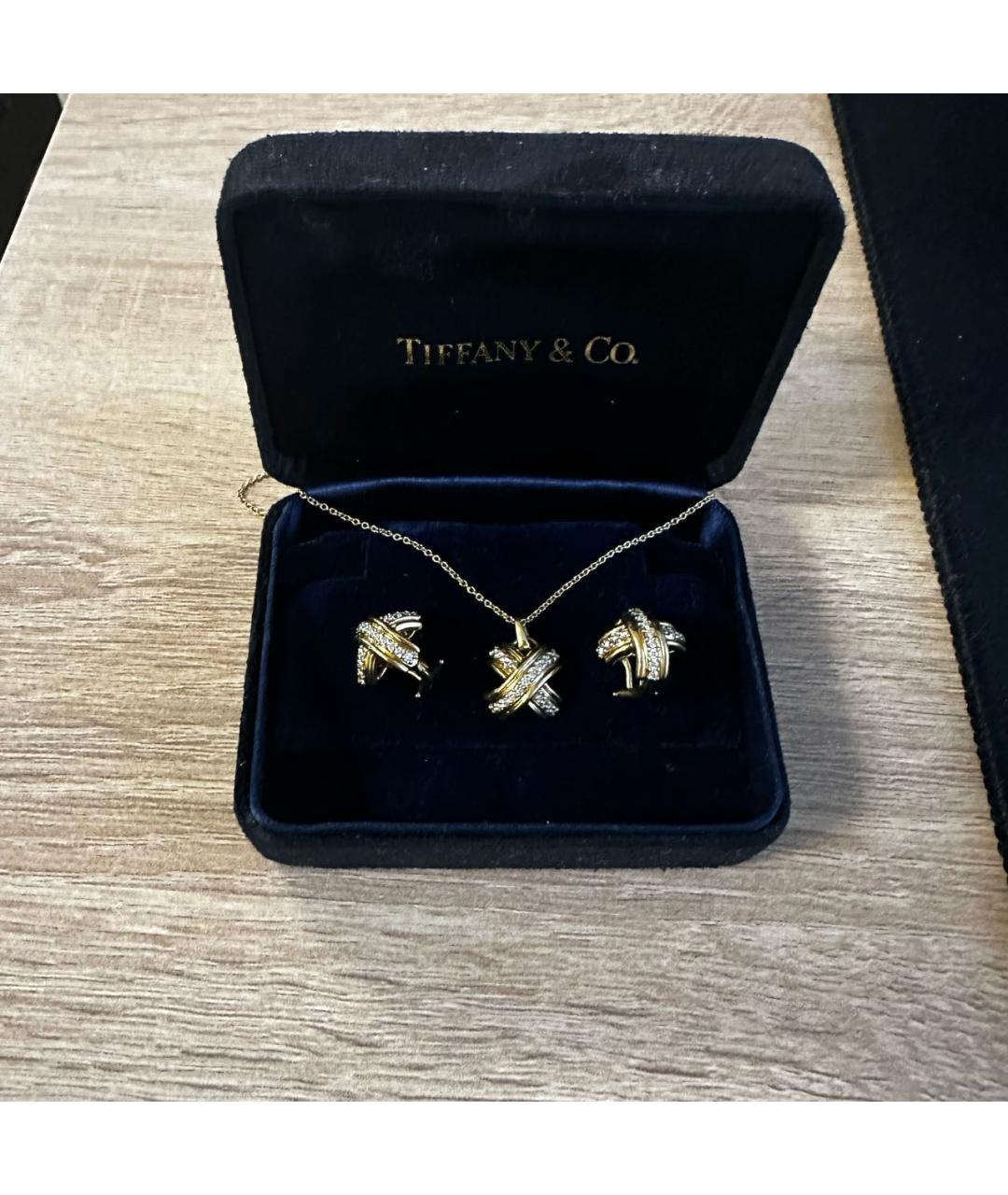TIFFANY&CO Золотой комплект из желтого золота, фото 3