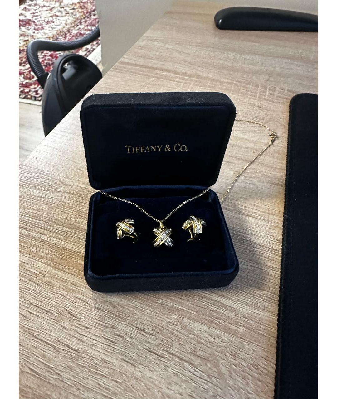 TIFFANY&CO Золотой комплект из желтого золота, фото 4