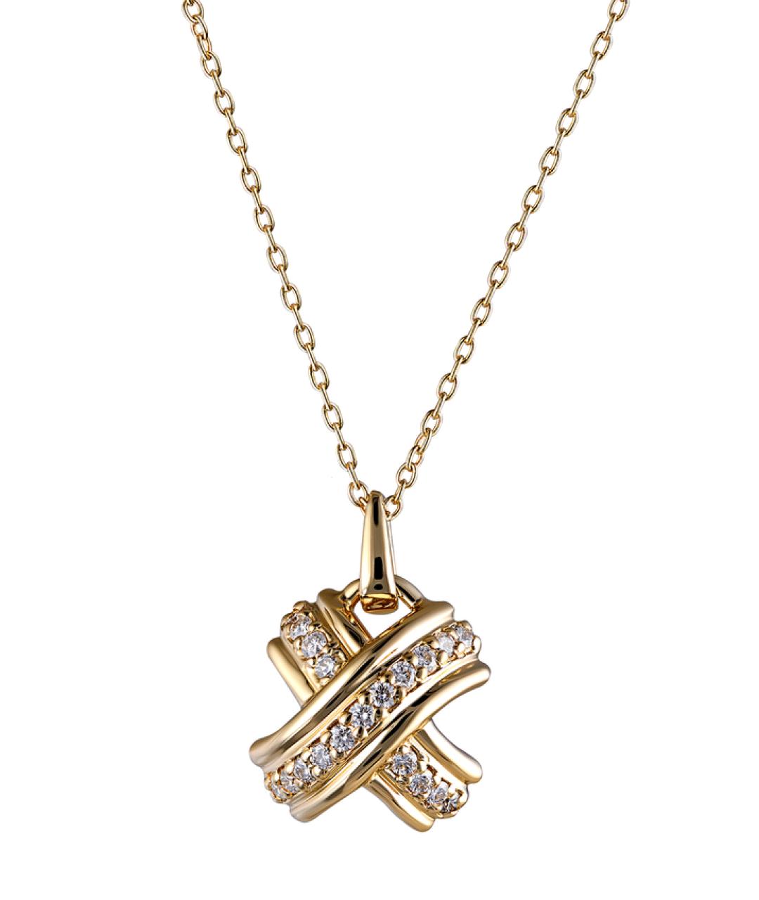 TIFFANY&CO Золотой комплект из желтого золота, фото 7
