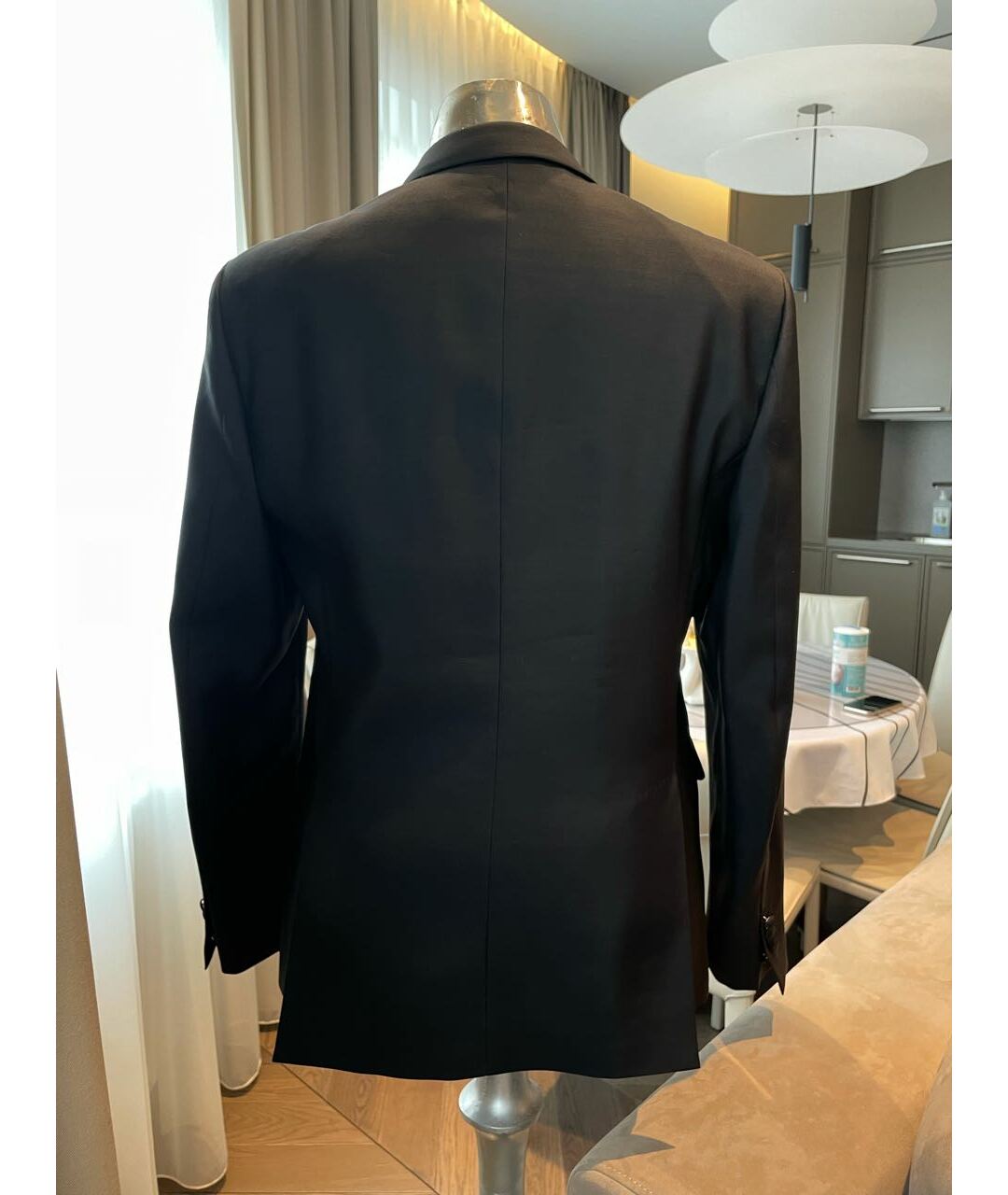 DSQUARED2 Черный шерстяной пиджак, фото 2