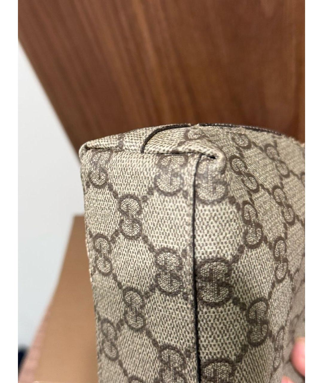 GUCCI Бежевая косметичка, фото 7