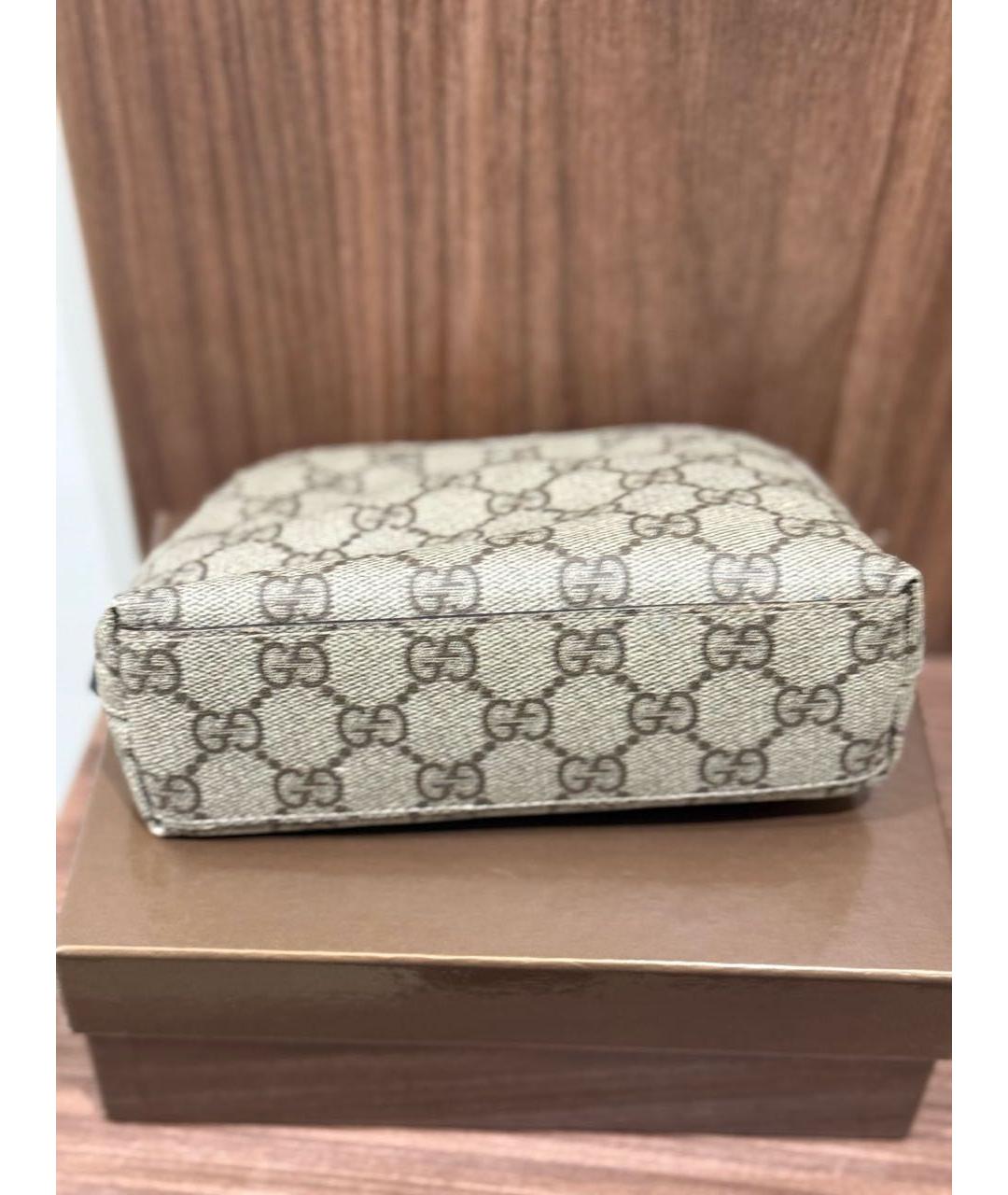 GUCCI Бежевая косметичка, фото 2