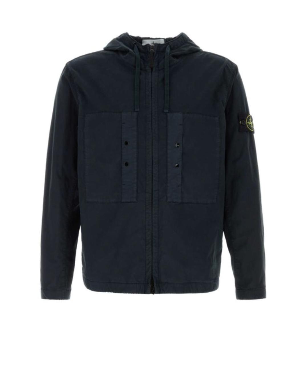 STONE ISLAND Синяя хлопковая куртка, фото 1