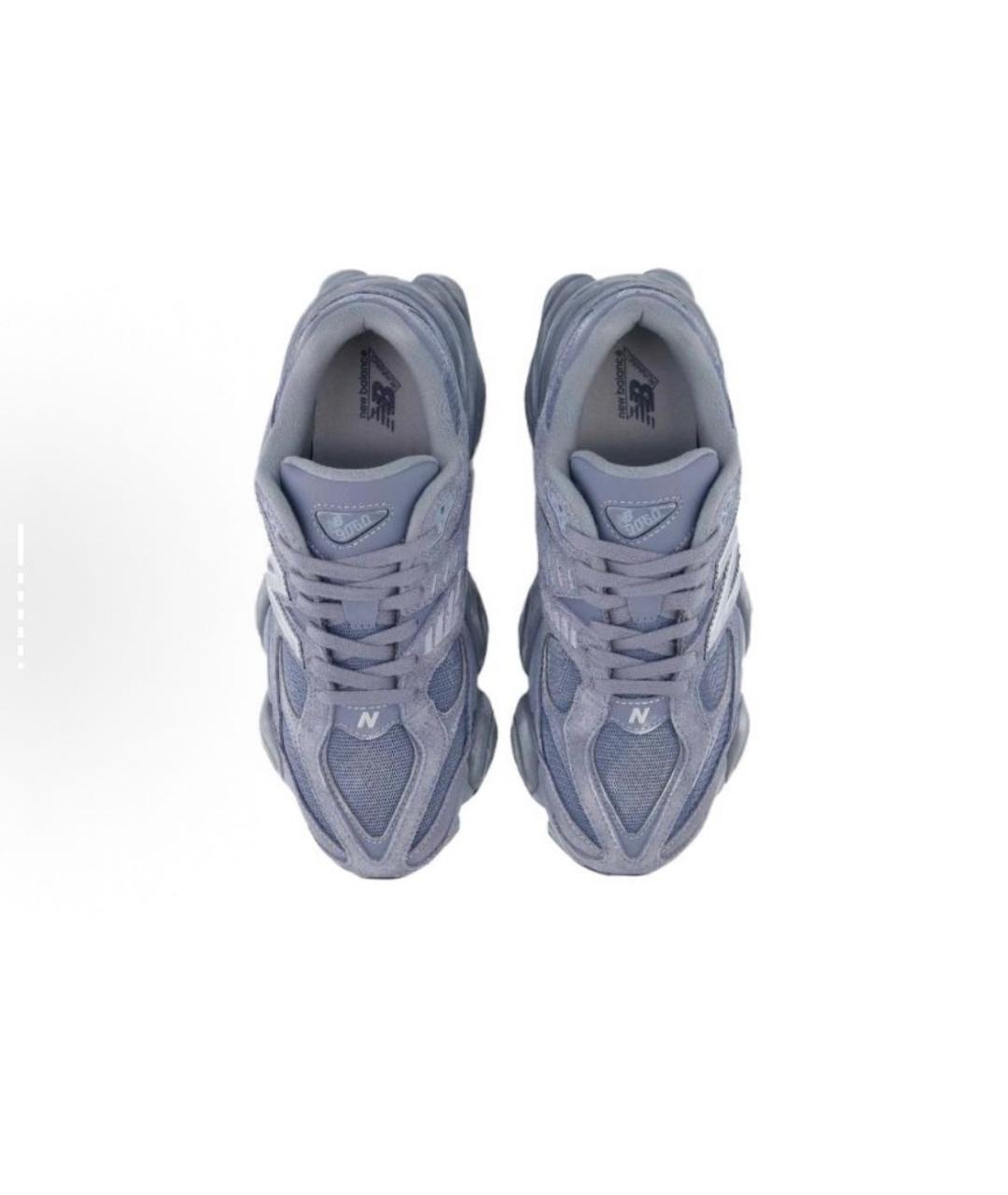 NEW BALANCE Бирюзовые кожаные низкие кроссовки / кеды, фото 3