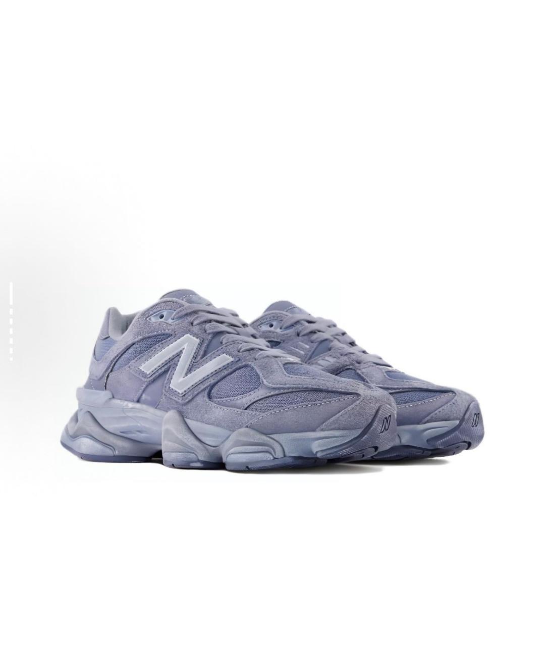 NEW BALANCE Бирюзовые кожаные низкие кроссовки / кеды, фото 2