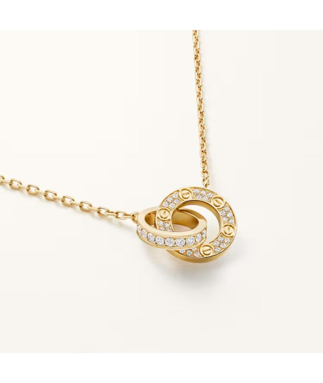 CARTIER Колье из желтого золота, фото 2