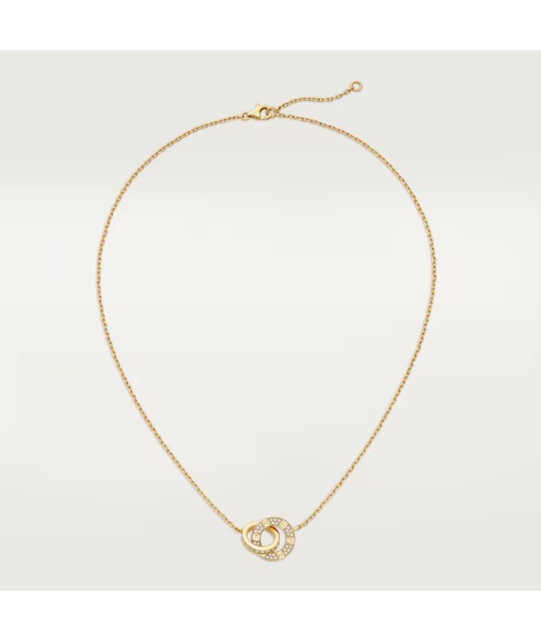 CARTIER Колье из желтого золота, фото 3