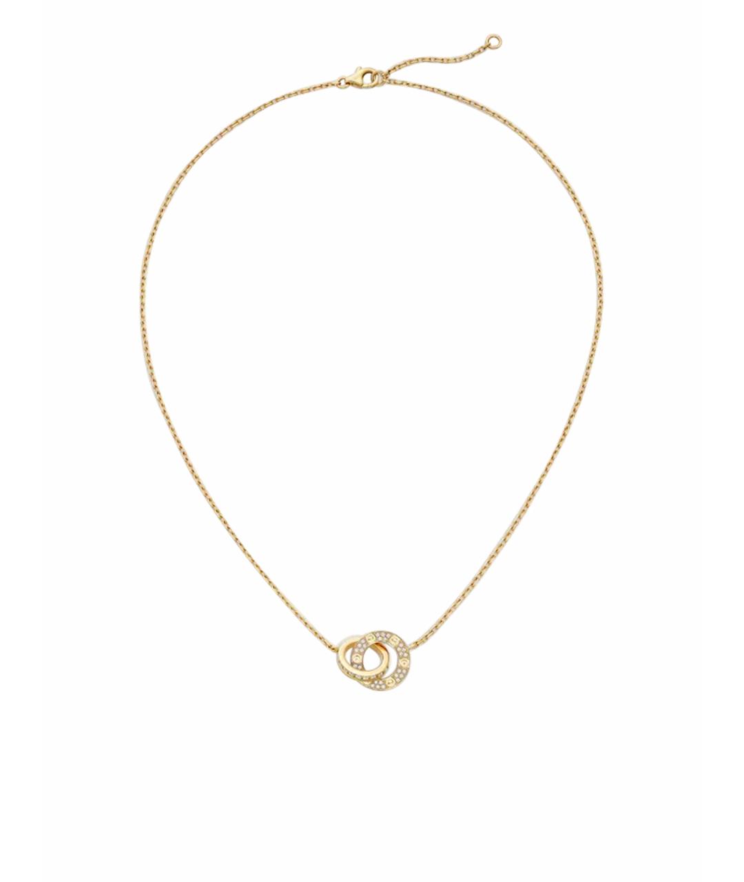 CARTIER Колье из желтого золота, фото 1