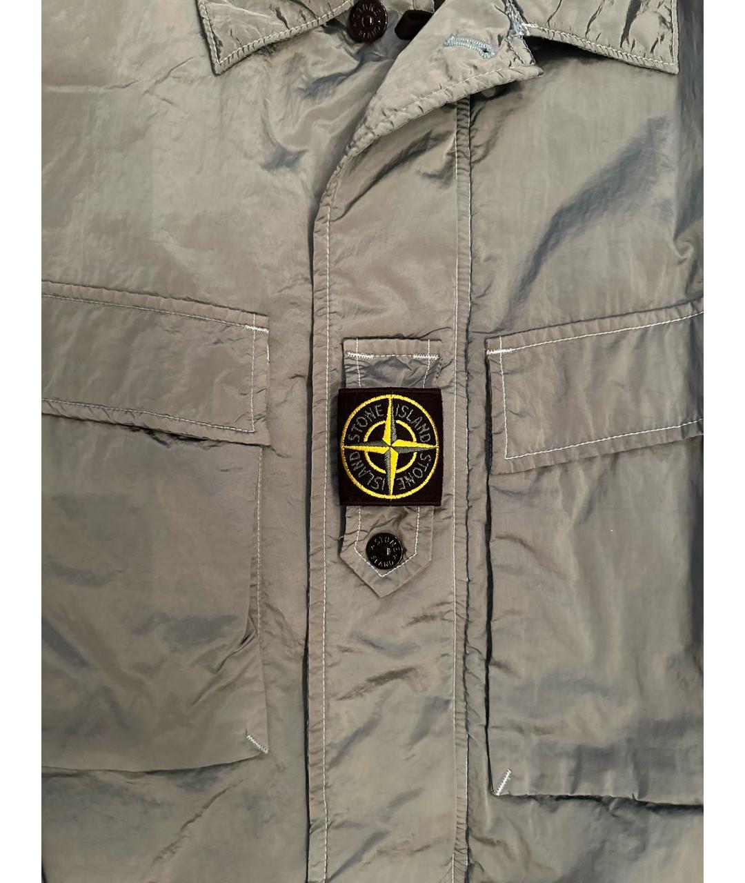 STONE ISLAND Голубая куртка, фото 3