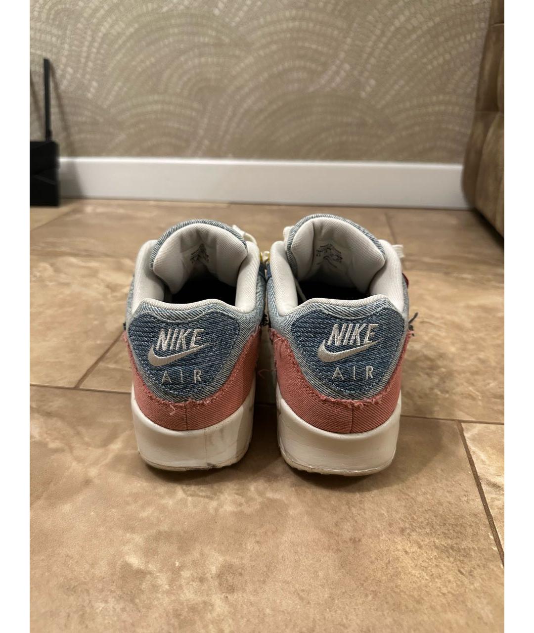 NIKE Текстильные низкие кроссовки / кеды, фото 4