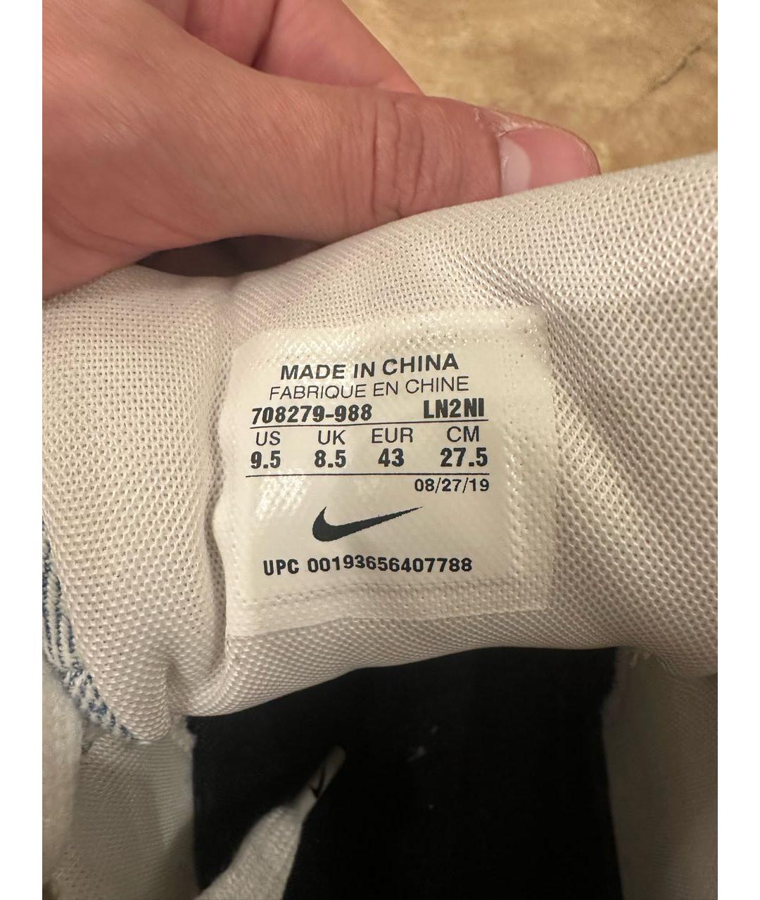 NIKE Текстильные низкие кроссовки / кеды, фото 5