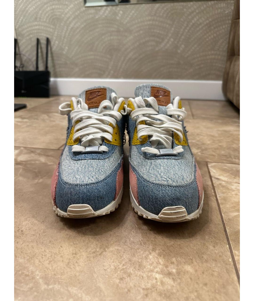NIKE Текстильные низкие кроссовки / кеды, фото 2