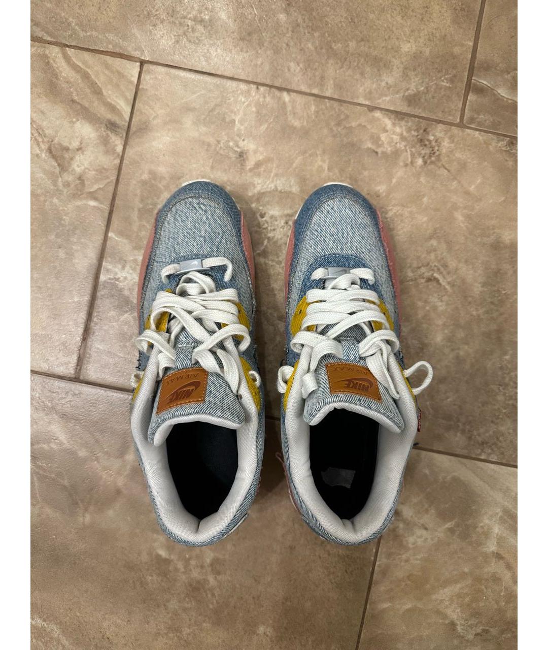 NIKE Текстильные низкие кроссовки / кеды, фото 3