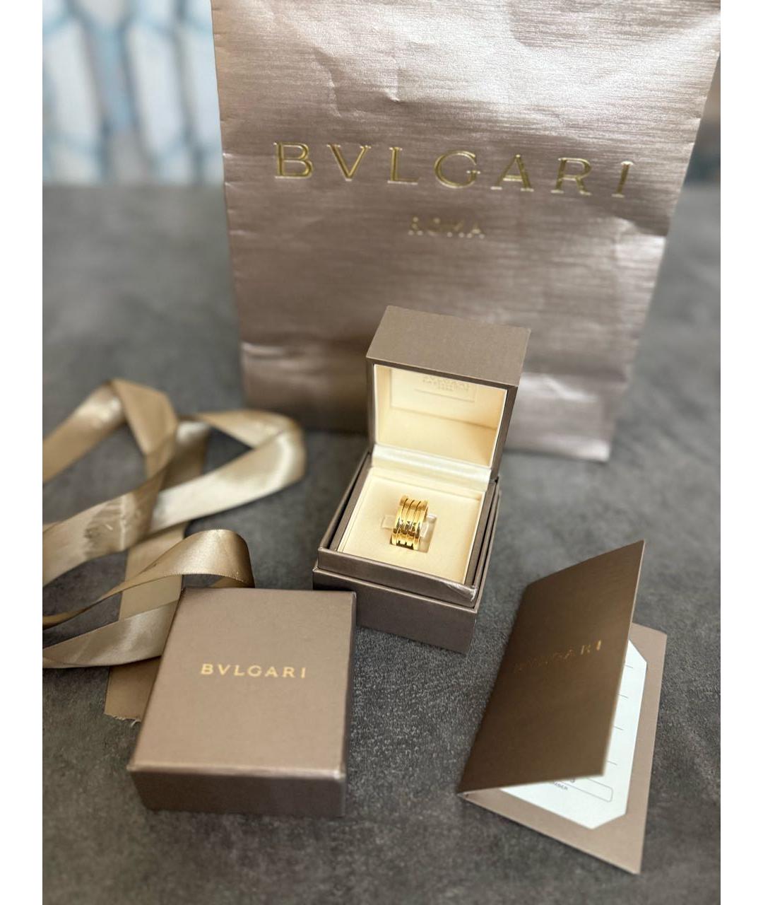 BVLGARI Золотое кольцо из желтого золота, фото 3