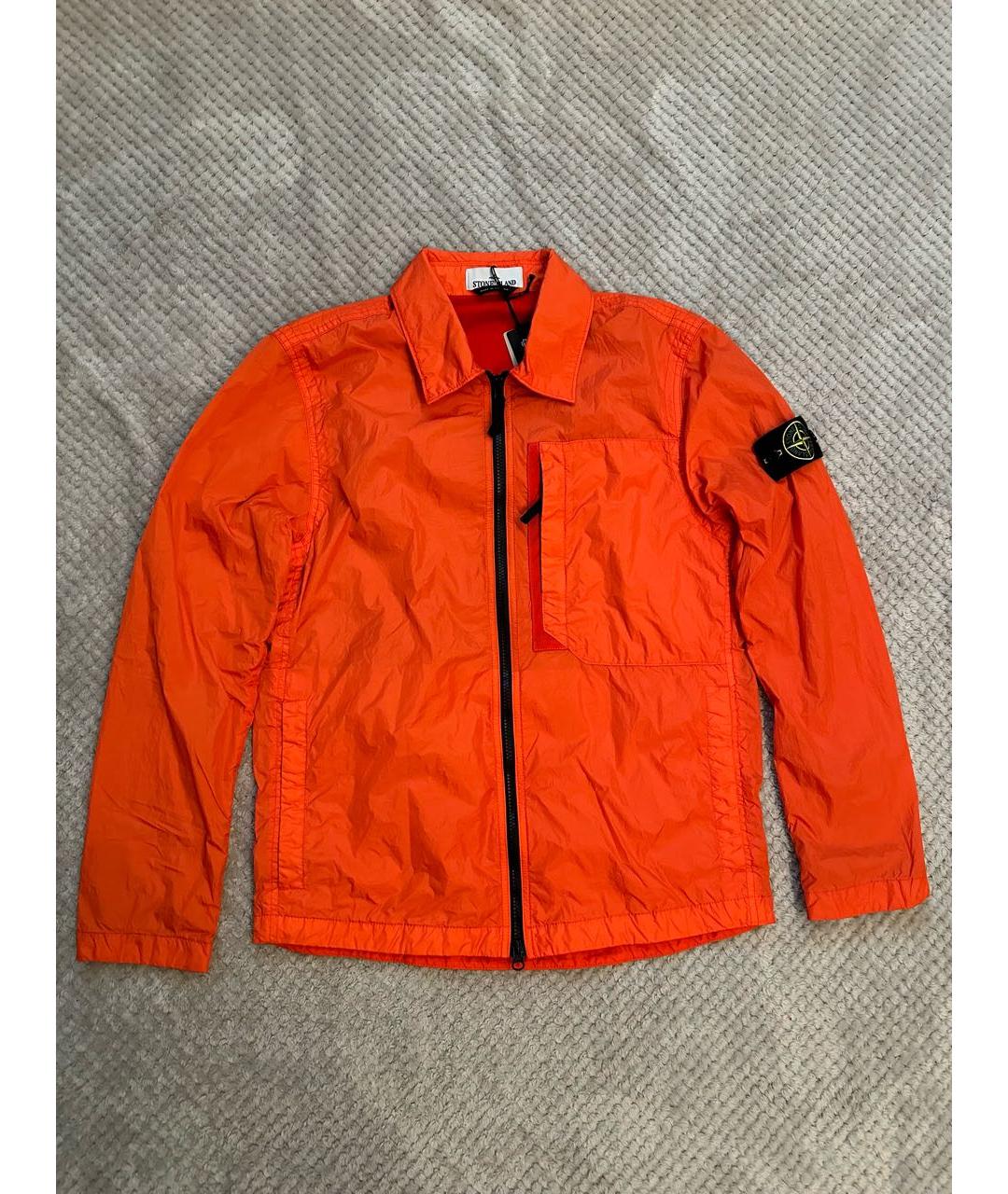 STONE ISLAND Оранжевая куртка, фото 2