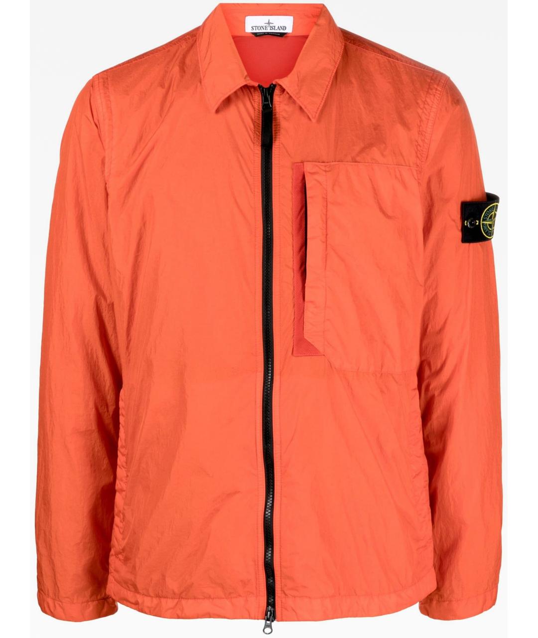 STONE ISLAND Оранжевая куртка, фото 7